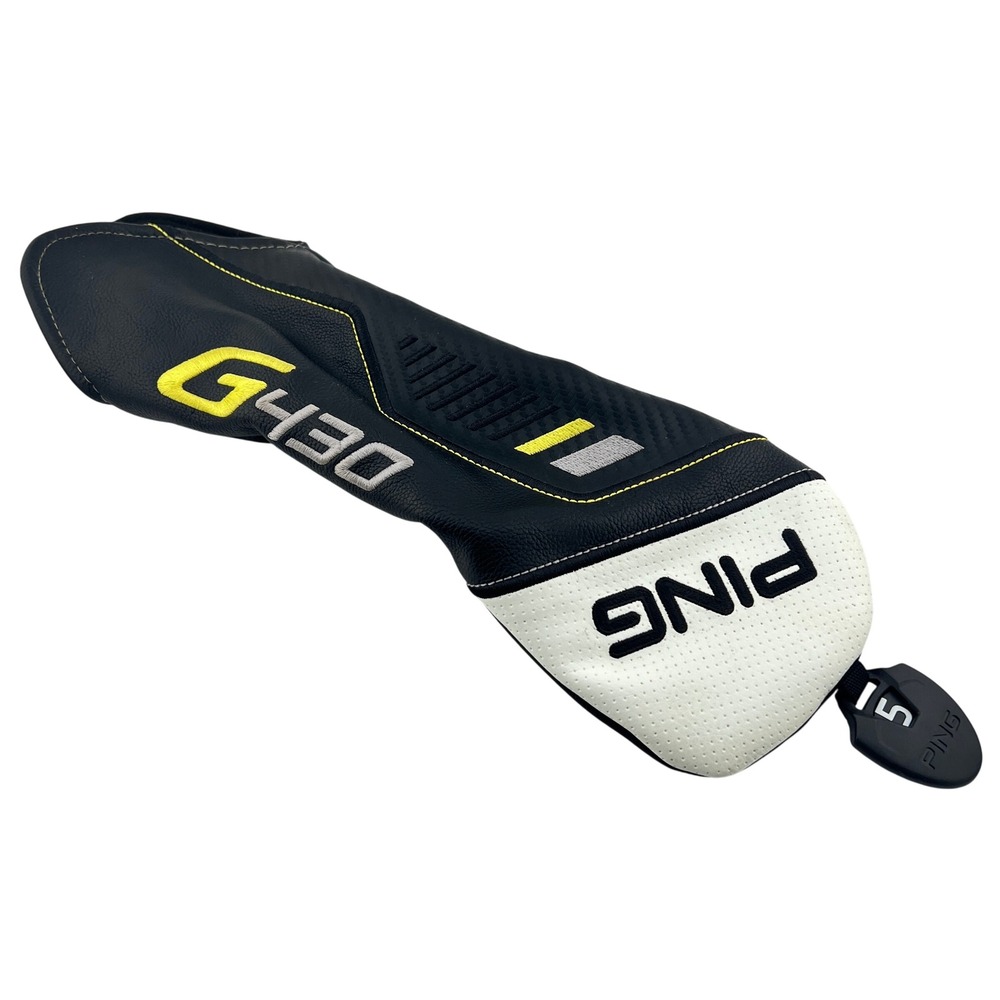 Fairway Wood Headcover Ping G430 Black White Yellow 2023 3 4 5 7 9 Wood Dial 430